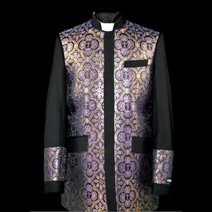 Clergy pastor bishop preacher jacket blazer